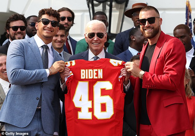 The Kansas City Chiefs attended the White House during Joe Biden's term as president