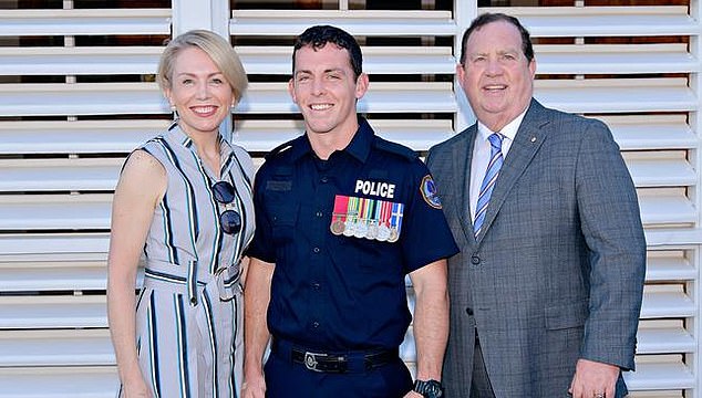 Mr Newell led the investigation into the murder of decorated former Northern Territory Constable Zach Rolfe, who retained the full support of his parents Debbie and Richard until his acquittal.