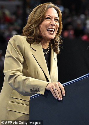 Vice President Kamala Harris in Glendale, Arizona, on August 9