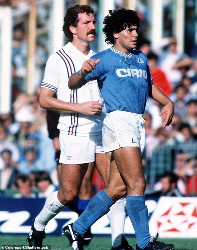 Graeme Souness made his mark on Italian football and Napoli icon Diego Maradona in the 1980s