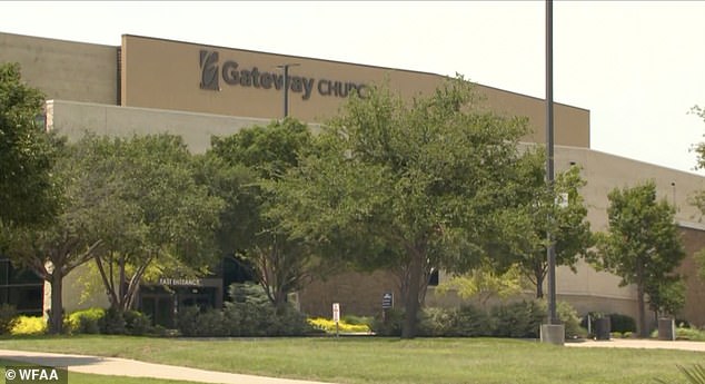 Despite the timing, the church insists the Glasgow departure is not related to the Morris scandal. Gateway Church (pictured) in Southlake, one of the country's largest megachurches