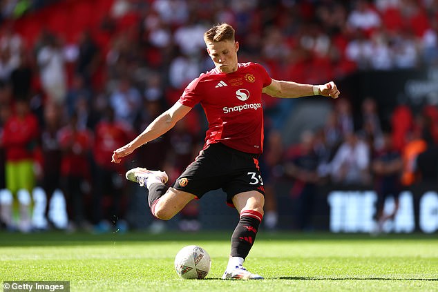 McTominay is on the verge of leaving his boyhood club after United agreed a £26million fee for the midfielder.