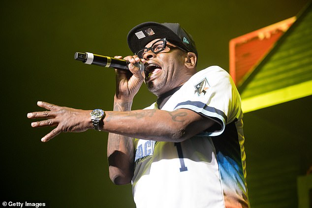 Scarface photographed performing in Sugar Land, Texas in 2023