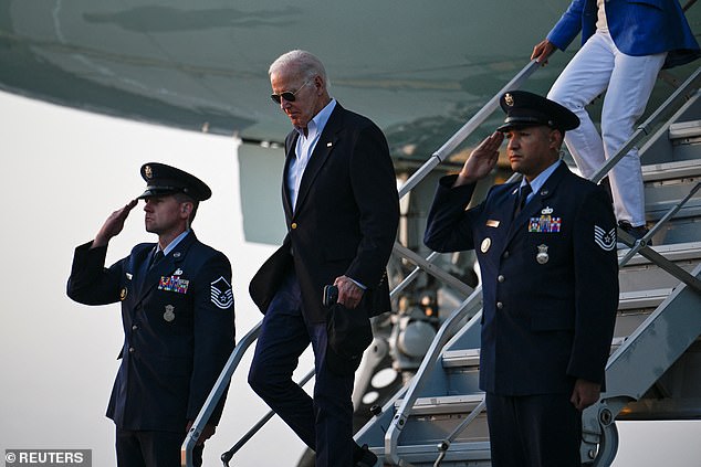 President Joe Biden is on his 114th visit to Delaware, spanning all or part of 328 days