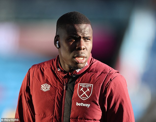 Zouma is expected to seal his exit from the London Stadium three years after joining