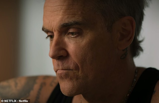 In his Netflix documentary (pictured), Robbie revealed that his life 