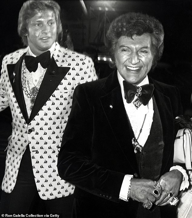 Scott Thorson and Liberace photographed in Coconut Grove, Los Angeles, in April 1979