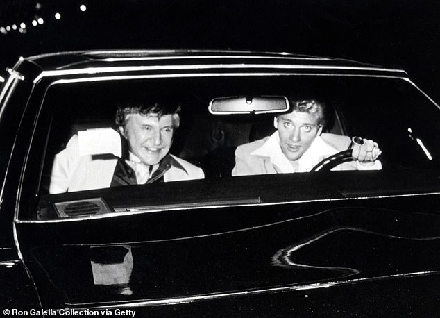 Thorson drove with Liberace in 1981 at La Cage Aux Folles in Los Angeles.