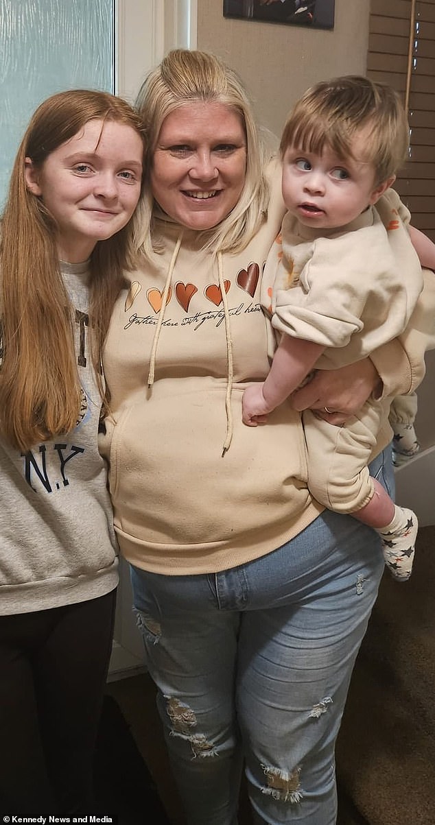 Zoe (pictured with daughter Poppy and son Jake) said her 