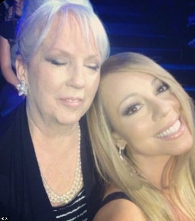 Pictured: Mariah (right) with her mother (left), in an undated photo.