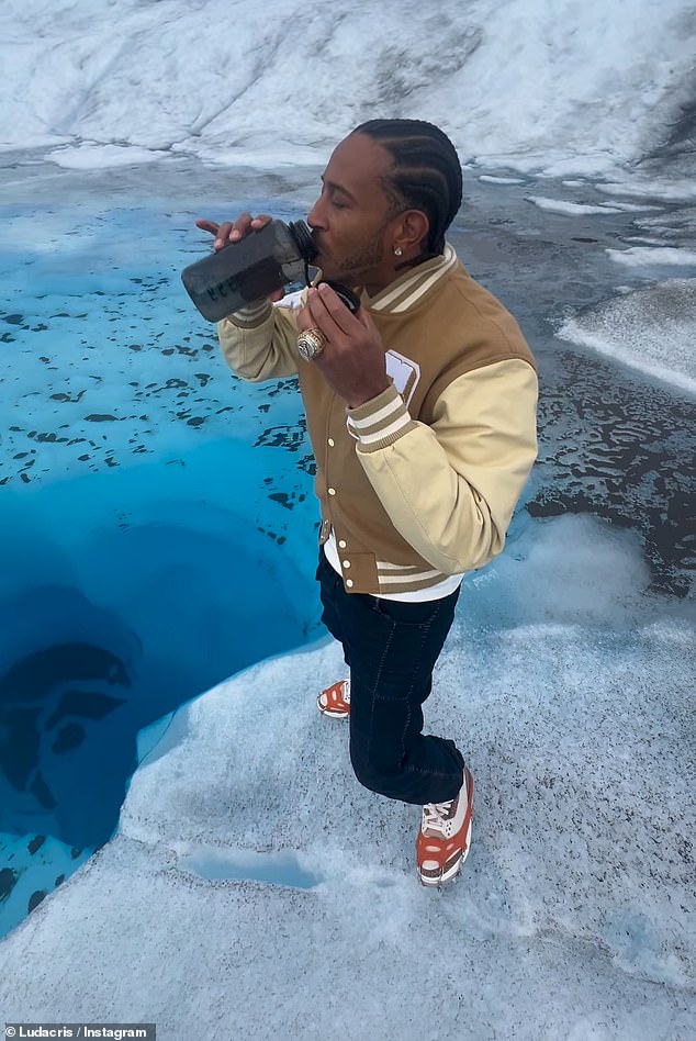 The 46-year-old rapper and actor went viral on Monday after posting a clip of himself filling a bottle with glacier water and gulping it down, sparking concern among followers about the safety of drinking untreated glacier water.