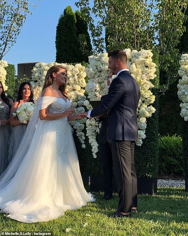 The former couple tied the knot at Kentucky Castle in Cartwright's home state in June 2019.