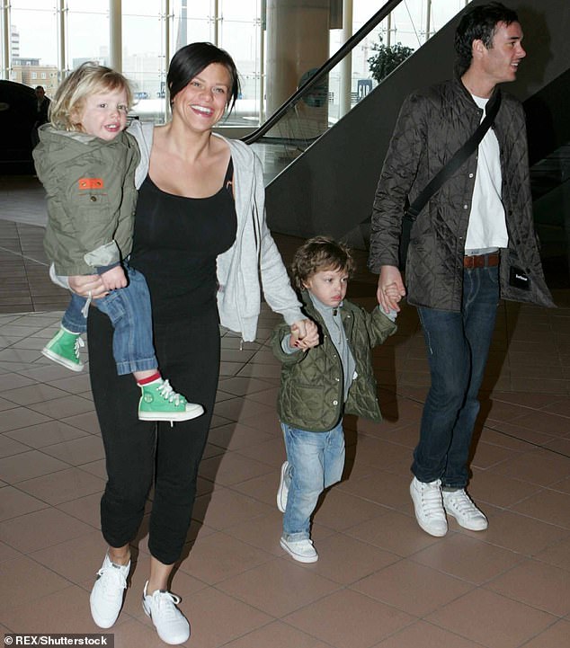 Jade with her children and husband Jack Tweed, with whom Freddie is said to often spend time.