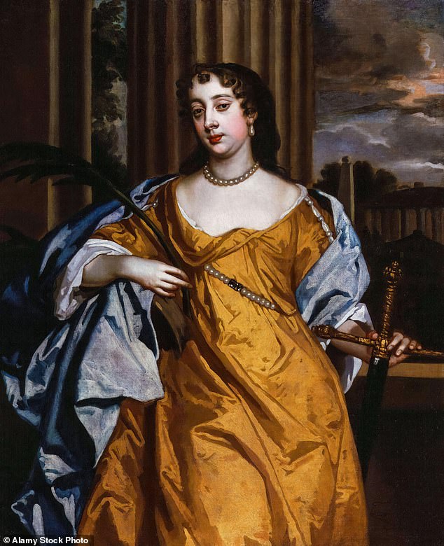 Barbara Villiers, Countess of Castlemaine, was perhaps Charles's best-known mistress.