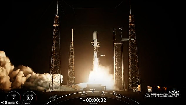 The rocket launched from Pace Launch Complex 40 at Cape Canaveral Space Force Station (pictured) in Florida at 3:48 a.m. EDT. This was the 23rd time the booster stage was used.