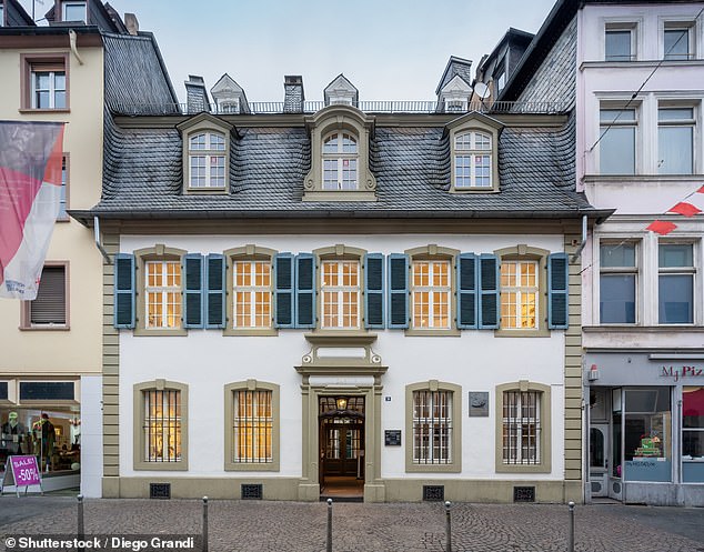 The Karl Marx House museum (above) in Trier, Germany, left one Redditor wondering if it was a 