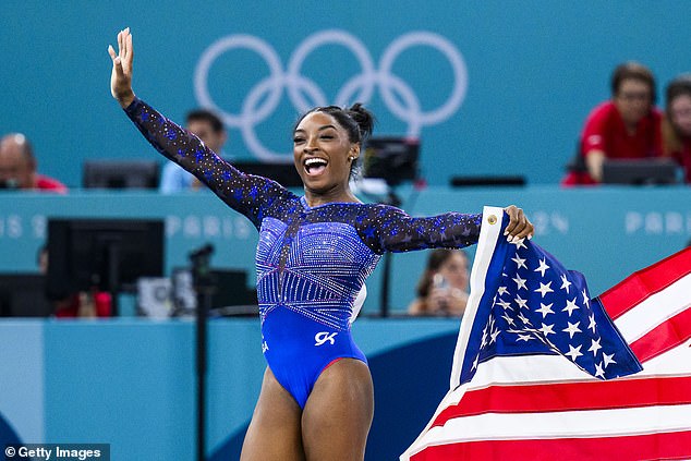 Biles became the most decorated American gymnast of all time after winning three gold medals and one silver in Paris.