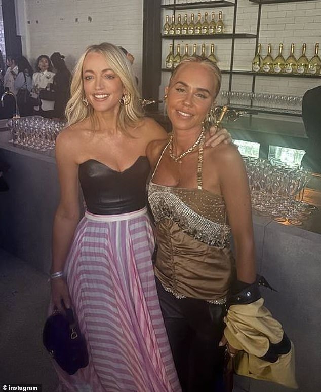 The best friends, who are often photographed spending time together, shared some snaps of their designer ensembles on Instagram, with Jackie sporting a $10,100 Louis Vuitton skirt.