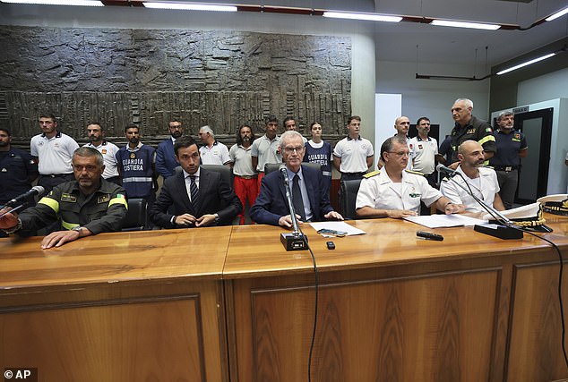 Italian prosecutors held a press conference on Saturday where it was revealed that the victims were unable to escape because they were sleeping through the storm.