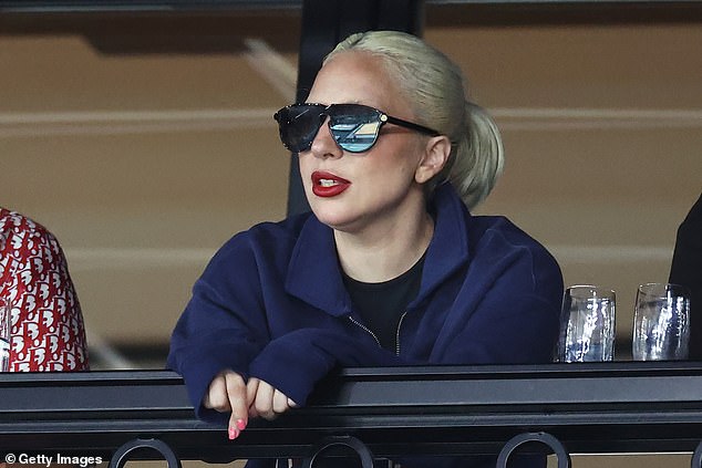 Gaga in the women's artistic gymnastics qualification on day two of the Paris 2024 Olympic Games at Bercy Arena in July in Paris