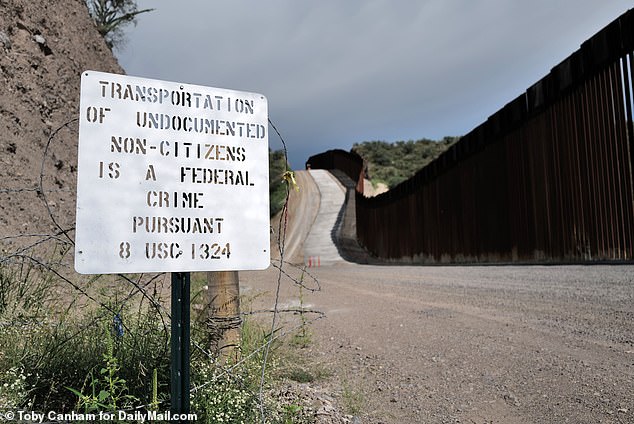 The trek along the border from Sasabe, Arizona, to the end of the border wall near the reservation was dozens of miles long, a dangerous journey for any migrant who had recently crossed.