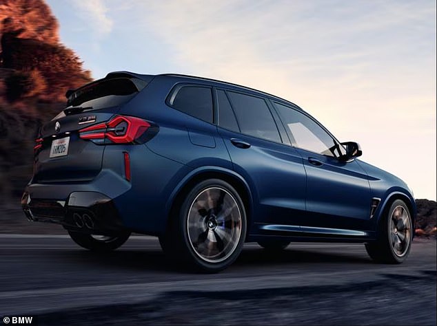 Elizabeth, the campus minister at the University of Detroit Jesuit High School, bought herself a new BMW weeks after sending those texts and then gave her son access to it, even though it could reach speeds of 177 mph. Stock image of a BMW X3 M seen above