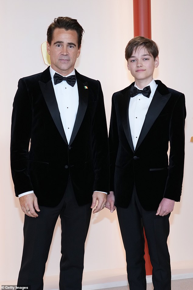 Farrell is also a father to son Henry, 15, whom he shares with ex Alicja Bachleda-Curus; Colin and Henry were spotted out and about in Hollywood in March