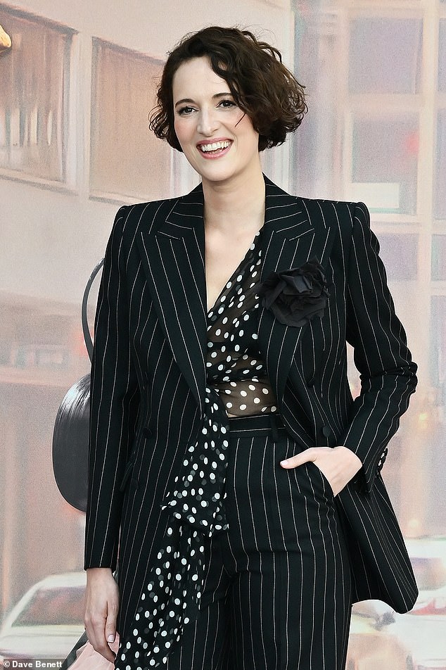 Phoebe Waller-Bridge attends the UK premiere of "YEAH" at Cineworld Leicester Square on May 7