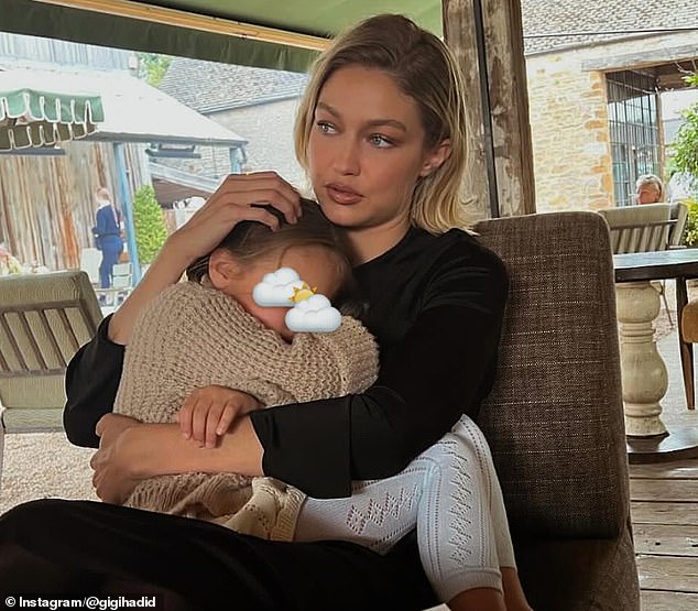 This comes after Gigi shared new photos of her three-year-old daughter Khai on social media.