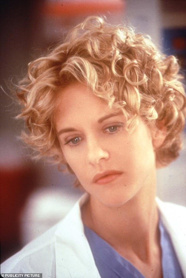 Meg is best known for her leading roles in romantic comedies during the 1980s and 1990s; she is seen in a still from City Of Angels (1998).