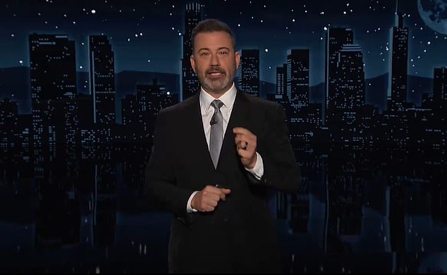 The quarterback appeared to suggest that Jimmy Kimmel was on Epstein's List.