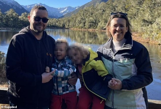 The company's liquidation also left Sylwia Logan's family (pictured) without a caravan and in considerable debt, and Ms Logan says it is clear from a Facebook group she moderates that dozens of customers have been affected.