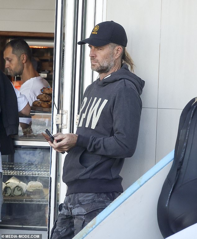 The disgraced celebrity chef, who stepped away from the spotlight following the backlash to his controversial Covid views, was spotted sipping some hot drinks in North Bondi.