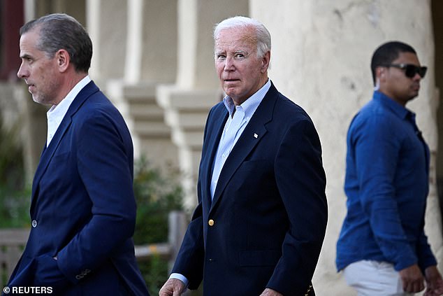 These four states seemed out of reach before President Biden (pictured Saturday) dropped out of the race in favor of his vice president on July 21, but now Democrats may win them.