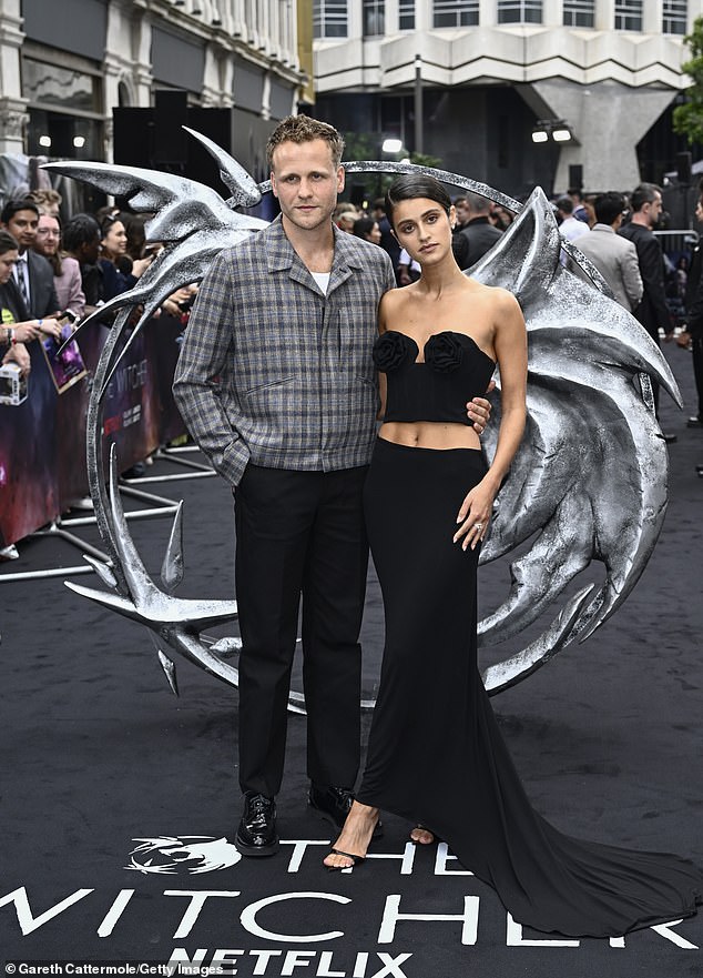 The couple keep their relationship out of the spotlight, but have made several public appearances together. Here they are pictured at the premiere of The Witcher last year.