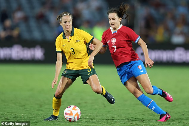 Luik played at the 2021 Tokyo Olympics and was part of the Matildas' World Cup squad last year on home soil.