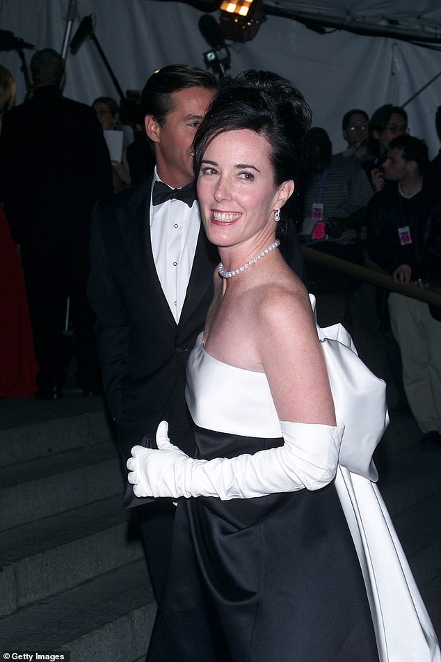 Kate Spade (pictured) had been taking medication for anxiety and depression before her death, according to her husband and father.