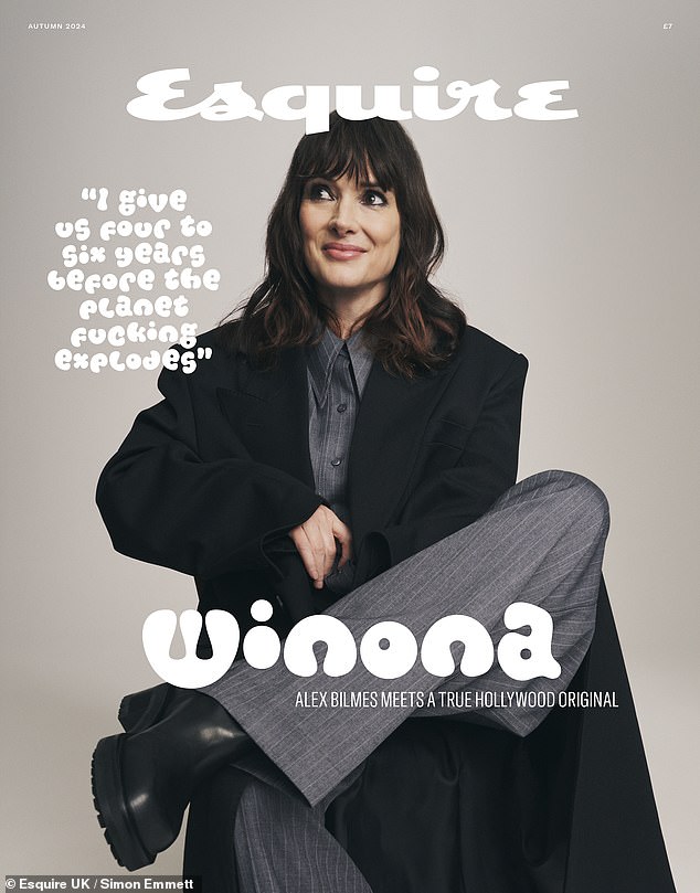 Winona stars in the film as lead actress Lydia Deetz and in a new interview for Esquire's fall issue she reflected on her life after the first film.