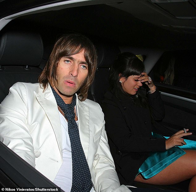 Liam Gallagher and Lily Allen were spotted making love on a flight from Heathrow Airport to Japan for the Fuji Rock Festival in 2009.