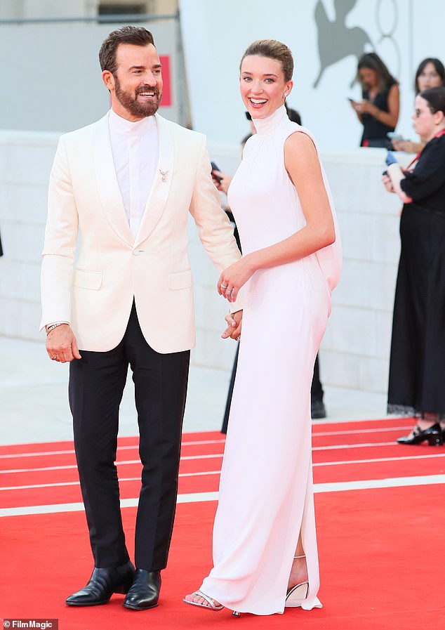 The star and actress were photographed attending the 81st Venice International Film Festival in Venice, Italy on Wednesday.