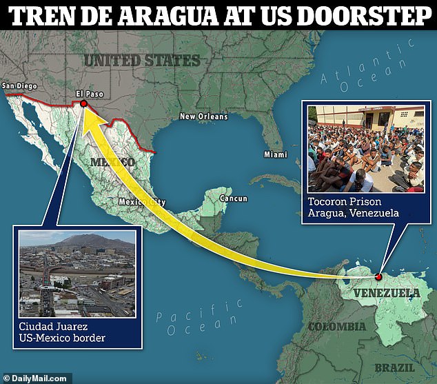 Venezuela's most violent gang, Tren de Aragua, has moved its headquarters across the U.S. border to the Mexican city of Ciudad Juarez.