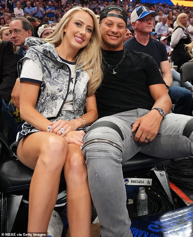 Brittany has been married to Chiefs star quarterback Patrick Mahomes since 2022.