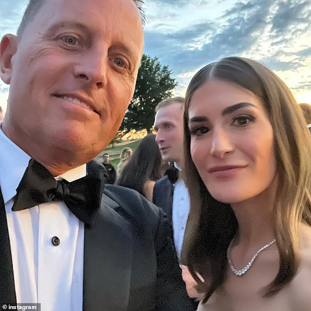 Grenell takes a selfie with girlfriend Emily Moreno