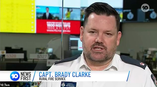 The RFS's director of media and communications, who appeared on Nine News, was known as Ben Richardson, without rank. However, on 10 News First he quickly became Brady Clarke and rose to the rank of captain.