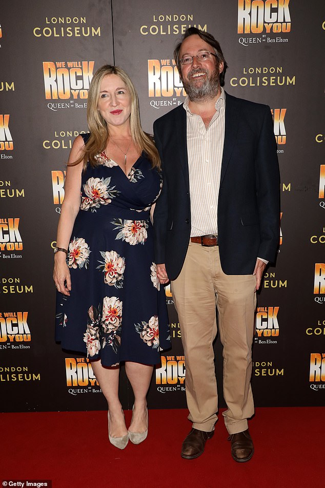 Others on Claudia's wish list for next year's series reportedly include Only Connect game show host Victoria Coren Mitchell (Victoria pictured with David Mitchell in 2023).