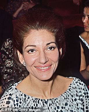 Callas photographed in 1971