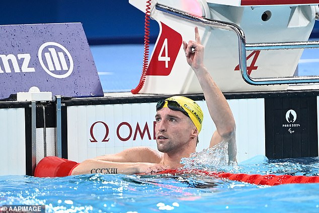 Swimmer Tom Gallagher delivered Australia's first gold medal of the Paris 2024 Paralympic Games when he won the 50m freestyle S10 final