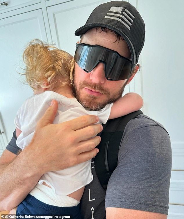 Earlier this week, Pratt's wife shared an adorable snap of him sporting a scruffy beard, while cuddling their two-year-old daughter Eloise.