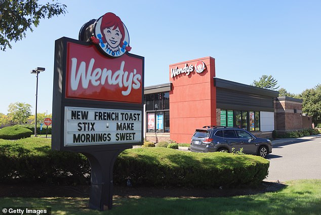 The memo says Wendy's partnered with Paramount to celebrate SpongeBob's 25th anniversary.