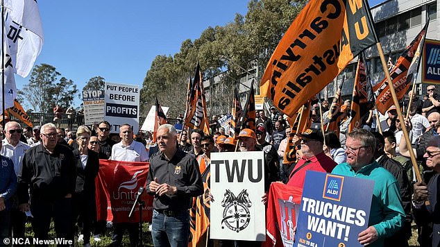 NSW Trade Union Secretary Mark Morey said the sign of a bad company was the constant injuries suffered by workers on the job. Photo: NewsWire